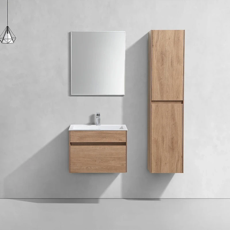 Тумба под раковину Vincea Chiara 60 VMC-2C600NO подвесная N.Oak МДФ / ЛДСП