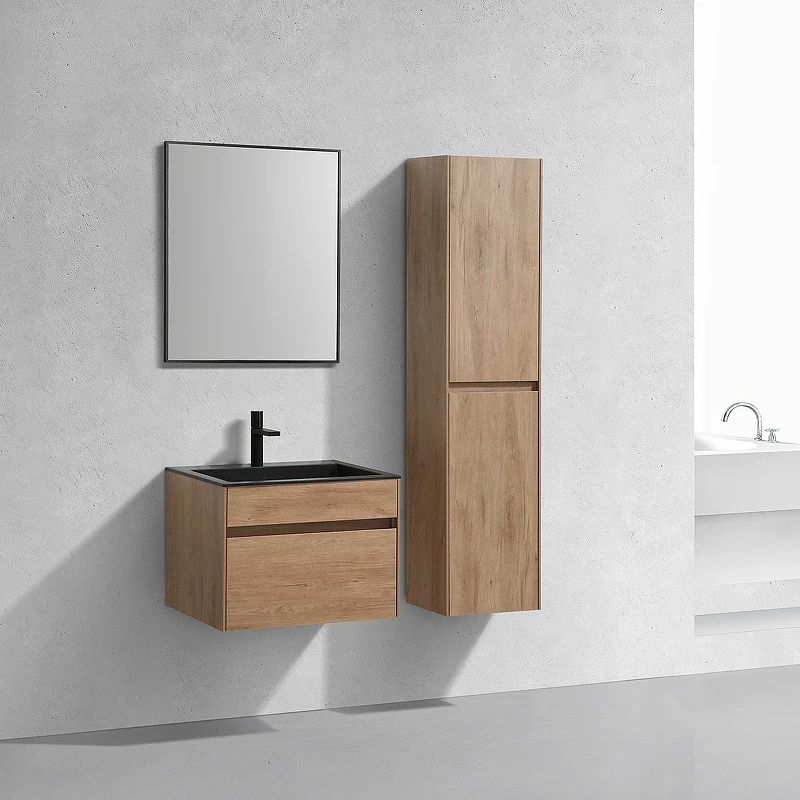 Тумба под раковину Vincea Chiara 60 VMC-2C600NO подвесная N.Oak МДФ / ЛДСП