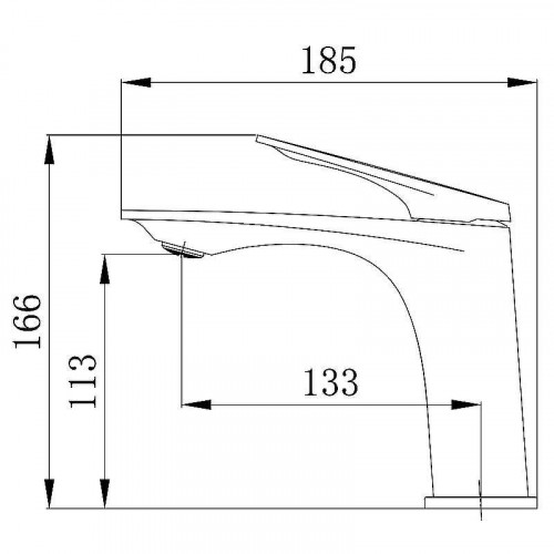 Смеситель для раковины Azario Lursy AZ-K1049BN цвет Сатин