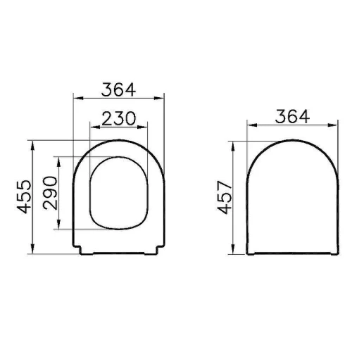 Сиденье для унитаза Vitra S50 110-003-019 с Микролифтом