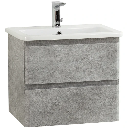 Тумба под раковину BelBagno 50 ALBANO-CER-500-2C-SO-CVG подвесная Cemento Verona Grigio МДФ / ЛДСП