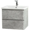 Тумба под раковину BelBagno 50 ALBANO-CER-500-2C-SO-CVG подвесная Cemento Verona Grigio МДФ / ЛДСП