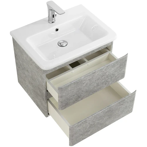 Тумба под раковину BelBagno 50 ALBANO-CER-500-2C-SO-CVG подвесная Cemento Verona Grigio МДФ / ЛДСП