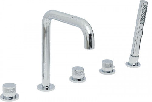 Смеситель на борт ванны Allen Brau Priority 5.31007-00 Хром латунь