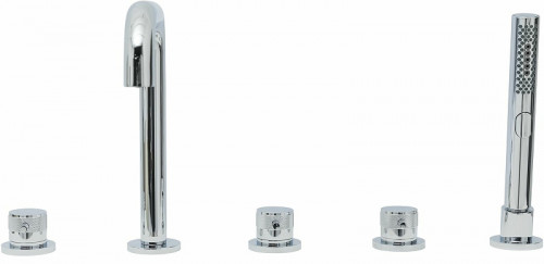 Смеситель на борт ванны Allen Brau Priority 5.31007-00 Хром латунь