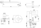 Комплект смесителей Paffoni Light KITLIG011NO071 Черный матовый латунь