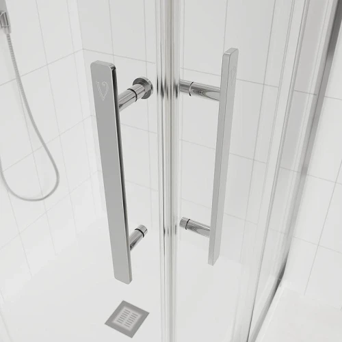 Душевой уголок Veconi Evo 300 CH 120х90 E3-CH-12090-01-C9 профиль Хром стекло прозрачное