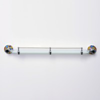Стеклянная полка WasserKRAFT Diemel K-2244 Хром