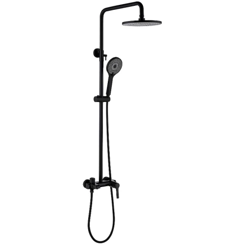 Душевая система RGW Shower Panels SP-31B 51140131-04 Черная матовая латунь на стену