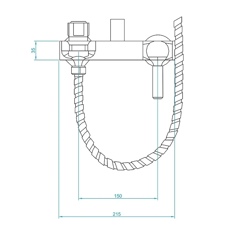 Душевая система RGW Shower Panels SP-31B 51140131-04 Черная матовая латунь на стену