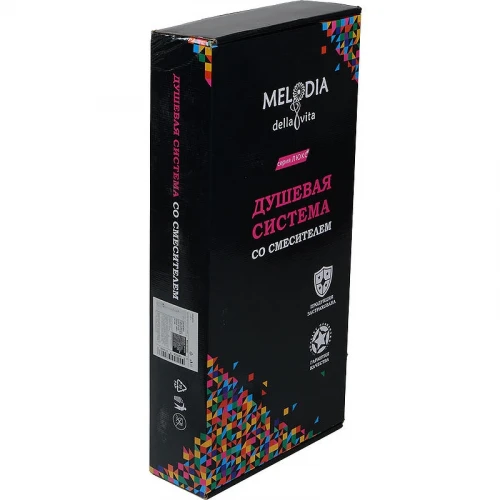 Душевая система Melodia della vita Rock MSC00105С Хром