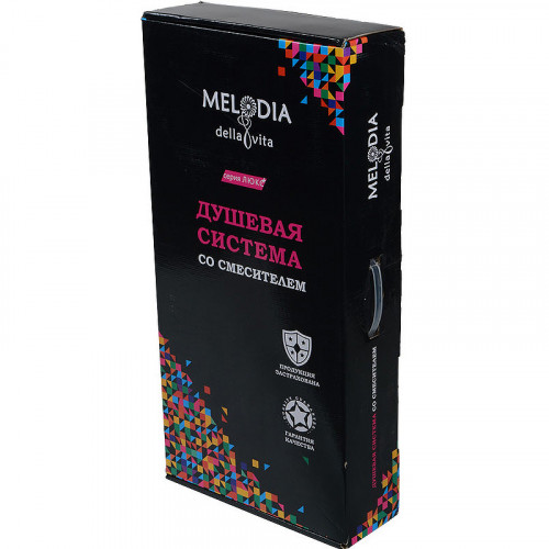 Душевая система Melodia della vita Rock MSC00105С Хром