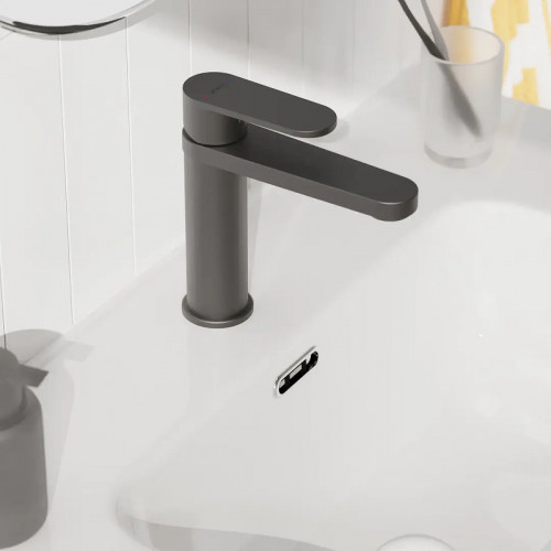 Смеситель для раковины Pragma Olako 902760.OLK3.BFWL.016-2 цвет Черный матовый