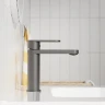 Смеситель для раковины Pragma Olako 902760.OLK3.BFWL.016-2 цвет Черный матовый