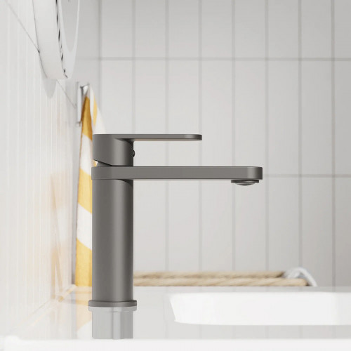 Смеситель для раковины Pragma Olako 902760.OLK3.BFWL.016-2 цвет Черный матовый