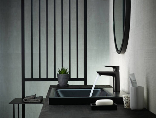 Смеситель для раковины Hansgrohe Talis E 71710670 Черный матовый латунь