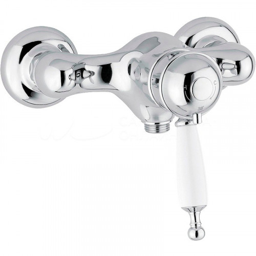 Смеситель для душа Migliore Oxford 19130 с термостатом Хром латунь на стену