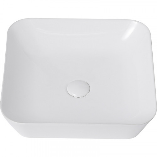 Раковина-чаша Abber Rechteck 43 AC2205 Белая фаянс накладная