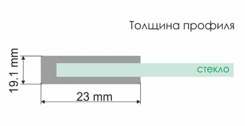 Душевой уголок WasserKRAFT Dill 120x90 61S07 профиль Черный матовый стекло прозрачное