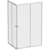 Душевой уголок AM.PM Sunny 120х90 W87G-403-12090-MT профиль Хром матовый стекло прозрачное
