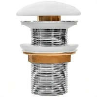Донный клапан Iddis Optima Home OPHWM00i88 click-clack Белый матовый