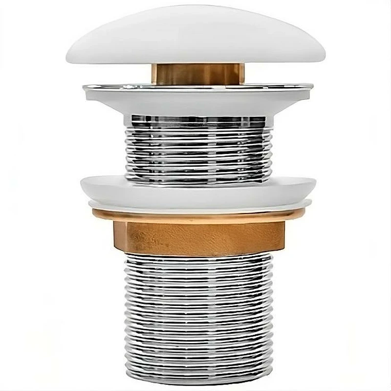 Донный клапан Iddis Optima Home OPHWM00i88 click-clack Белый матовый