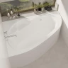 Акриловая ванна Alba Spa Katrina 170х110 L ВАС029030Л100 без гидромассажа