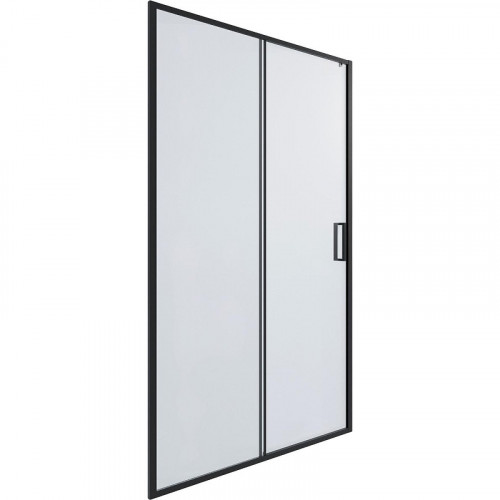 Душевая дверь Timo TD-120/03C-6 1200x1950 T01 раздвижная профиль Черный стекло прозрачное