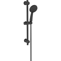 Душевой гарнитур ESKO SCS855Black Черный матовый нержавеющая сталь на стену