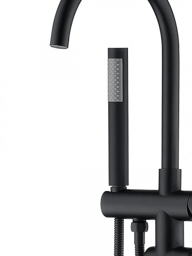 Смеситель для ванны Grocenberg GB900BL Черный матовый