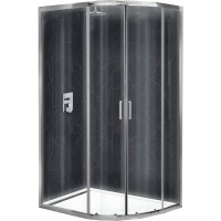Душевой уголок BelBagno UNO-195-RH-2-120/80-C-Cr 120х80 профиль Хром стекло прозрачное