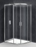 Душевой уголок BelBagno UNO-195-RH-2-120/80-C-Cr 120х80 профиль Хром стекло прозрачное