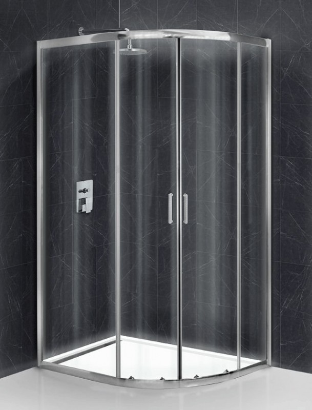Душевой уголок BelBagno UNO-195-RH-2-120/80-C-Cr 120х80 профиль Хром стекло прозрачное