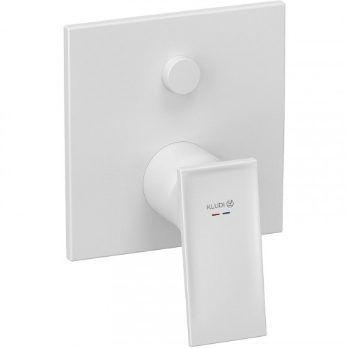 Смеситель для душа Kludi Decus 547595375 Белый матовый