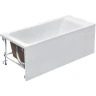 Акриловая ванна Roca Easy 170x75 ZRU9302899 без гидромассажа, с каркасом ZRU9302900