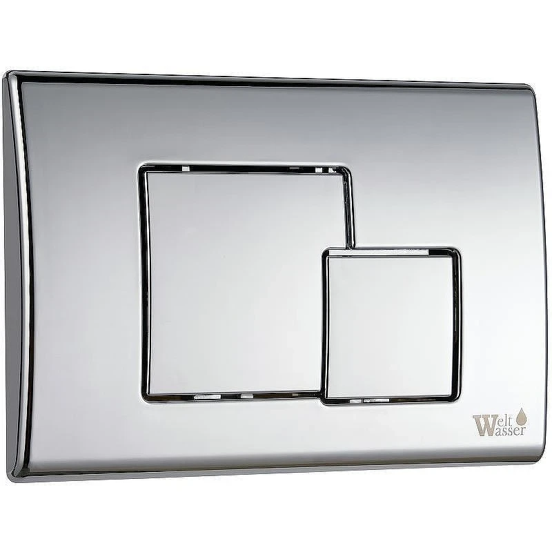 Унитаз с инсталляцией Vincea Globo VT1-14S + WeltWasser WW Marberg 507 10000005949+10000005953 с сиденьем Микролифт с клавишей смыва Хром глянцевый