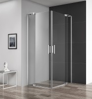 Душевой уголок Cezares Slider 110x80 SLIDER-AH-2-70/80-100/110-C-Cr профиль Хром стекло прозрачное
