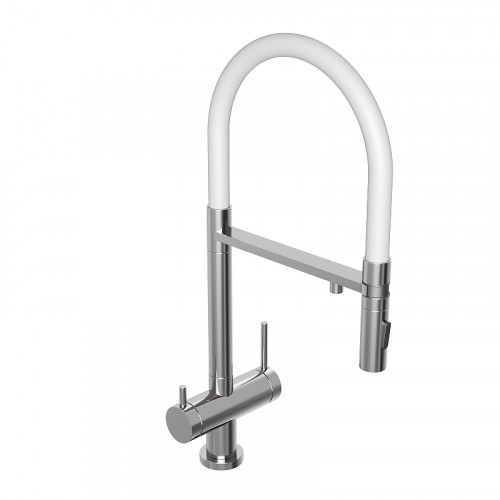 Смеситель для кухни Abelsberg Venta IXF73979CH цвет Глянцевый хром