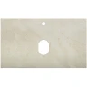 Столешница под раковину BelBagno 80 KEP-80-MCO Marmo Crema Opaco искусственный камень (литьевой мрамор)