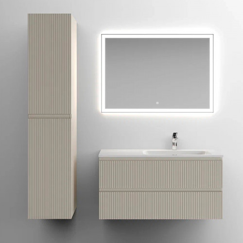 Тумба под раковину Sancos Snob T 100 R SNT100RCE подвесная Beige Soft МДФ / ЛДСП