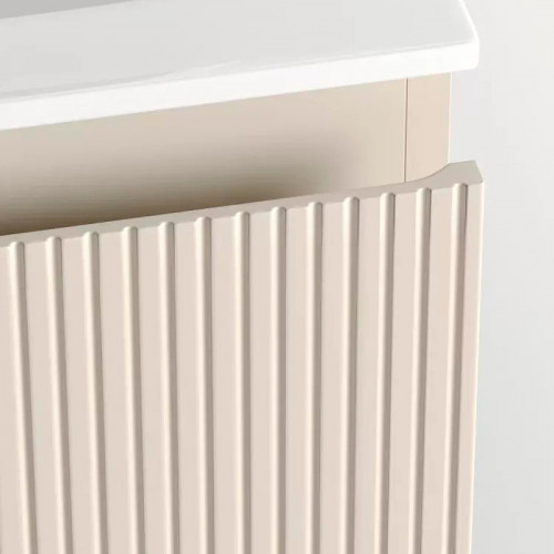 Тумба под раковину Sancos Snob T 100 R SNT100RCE подвесная Beige Soft МДФ / ЛДСП