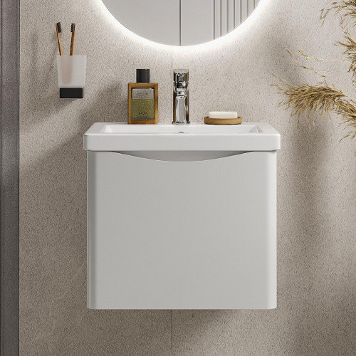 Тумба под раковину Vigo Glem 50 334 подвесная цвет Белый