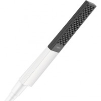 Ручной душ Hansgrohe Rainfinity 26867700 Белый матовый Черный пластик