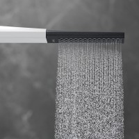 Ручной душ Hansgrohe Rainfinity 26867700 Белый матовый Черный пластик