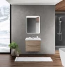 Тумба под раковину BelBagno Marino-Cer 60 MARINO-CER-600-2C-SO-WO-P подвесная Rovere Bianco МДФ / ЛДСП