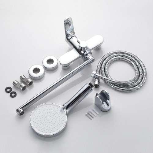 Смеситель для ванны Shevanik S43 S4322 универсальный цвет Хром