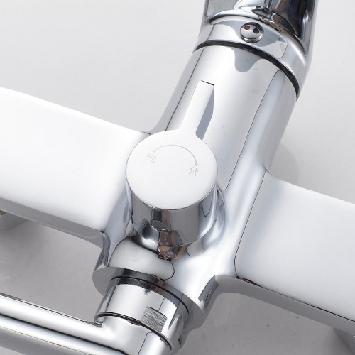 Смеситель для ванны Shevanik S43 S4322 универсальный цвет Хром