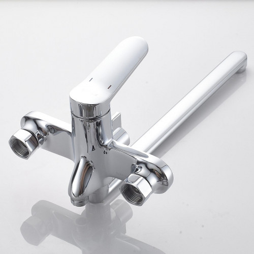 Смеситель для ванны Shevanik S43 S4322 универсальный цвет Хром