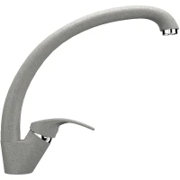 Смеситель для кухни Ulgran Classic U-007-310 Серый латунь