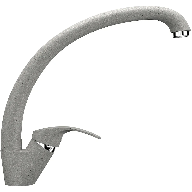 Смеситель для кухни Ulgran Classic U-007-310 Серый латунь